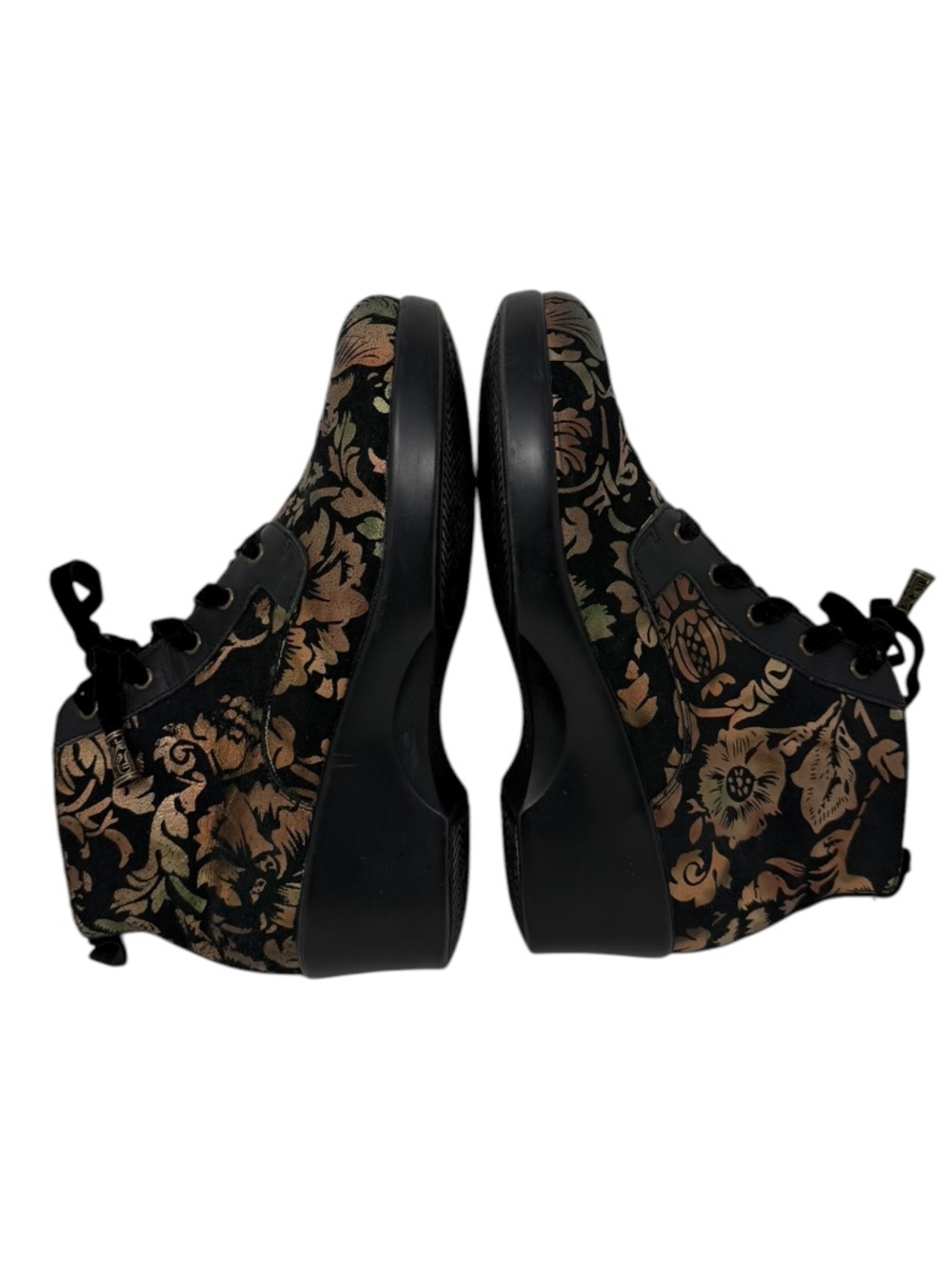 Alegria Eliza Regal Copper Floral Ankle Boots - Picture 5 of 15